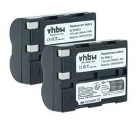 2x Batteria sostituisce Nikon EN-EL3 EN-EL3a 1000mAh 7,2V