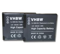 2x Batteria sostituisce Panasonic DMW-BCL7 DMW-BCL7E 500mAh 3,6V