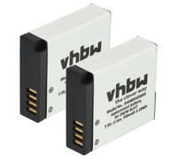 2x Batteria sostituisce Panasonic DMW-BLH7E DMW-BLH7 DMW-BLH7PP 600mAh 7,2V
