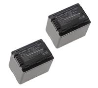 2x Batteria sostituisce Panasonic VW-VBK180 VW-VBT190 VW-VBK360 4040mAh