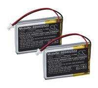 2x Batteria sostituisce Sena YP803040P 1000mAh