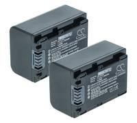 2x Batteria sostituisce Sony NP-FV50A 900mAh
