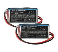 2x Batteria sostituisce Verisure CR-2/3AZ 1350mAh 3V Li-MnO2