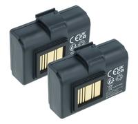 2x Batteria sostituisce Zebra AT16004, BTRY-MPP-34MA1-01 2600mAh 7,4V