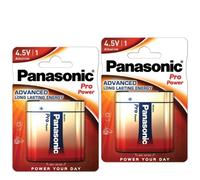 2x Batterie Alkaline Avanzate Panasonic 3LR12 Pro Power 4,5V MN1203