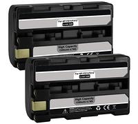 2x Batterie NP-FS11 compatibile con Sony DCR-IP220, IP5, IP5E, IP55, IP55E, IP7BT, IP7E