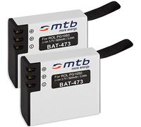 2x Batterie per Rollei Actioncam 430 (4k Full HD WiFi)