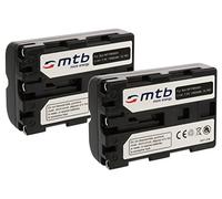 2x Batteries NP-FM500H compatibile con Sony Alpha 57, 58, 65, 77, 99, 200, 300, 350, 450