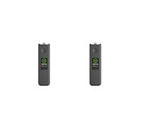2X Battery Handle for Osmo Pocket 3 High-Capacity 5000mAh Battery Fast Charging with 1.47inch LCD Color Screen