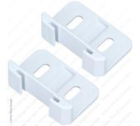 2x Beko Frigorifero Integrato Congelatore Porta Scorrevole Decor Cerniera Guida