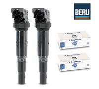 2x Beru BERZSE143 Modulo Accensione Bobina Per BMW E81 E87 E46 E90 E92 Mini