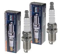 2x BERU Candele per Mercedes-Benz W169 Classe B W245 Peugeot 206+