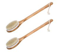 2X Best per Il Corpo Un Secco per Il Bagno - Setole Naturali di Ci4320