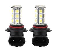 2x Bianco HB3 9005 18SMD 5050 LED Car DRL Fog Driving HeadLight Bulb Lamp 12V Lampadine Automobilistiche e Tipo di Luce AutomotiveRisposta Immediata an