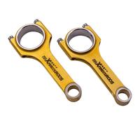 2x Bielle Connecting Rods for Fiat 500 Old Model 2 cylinder 130mm Titanized