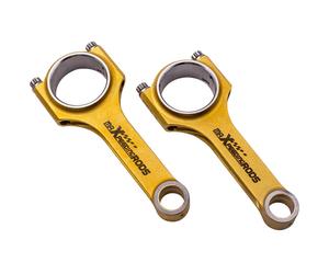 2x Bielle Connecting Rods for Fiat 500 Old Model 2 cylinder 130mm Titanized