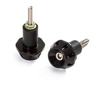 2x Bilancieri Manopole Manubrio Stabilizzatori Contrappesi Moto 17mm