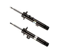 2x BILSTEIN Ammortizzatore Anteriore Sinistra Destra Adatto A per BMW 1er E87