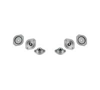 2x BILSTEIN Supporto Ammortizzatore a Molla Frontale per Opel Agila (A) 1.2 16V