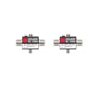 2X BL-2000 Limitatore di Sovratensione Coassiale da Fulmine PL259 Femmina A PL259 Femmina Scaricatore di Sovratensione Coassiale -1000 MHz