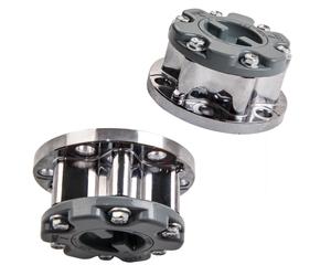 2x Blocco mozzo cuscinetto ruota gratuito for Mitsubishi L200 Pajero MD886389