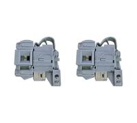 2X Blocco Porta Lavatrice Eww12732 Eww14912 Ewf10743 Accessori Interruttore9163