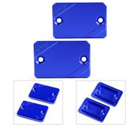 2x Blue FRONT Brake Reservoir Cap Per HONDA PCX125/150 2018 Forza 125 300 Y1 H7