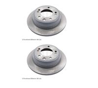 2x Blue Print ADG043132 Disco Freno Posteriore per Kia Sport Sl Hyundai i30 Fd