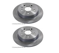 2x Blue Print ADK84335 Disco Posteriore per Fiat Sedici 189 Suzuki SX4 Yo Gy