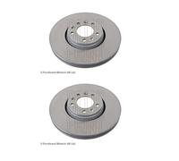 BLUE PRINT 2x Disco Freni Anteriore Ø303.7 MM per Peugeot 407 Sw 6E _ 2.0 HDI