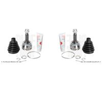 2x BLUE PRINT Kit Giunto Albero Motore Anteriore Sinistra Dx per Hyundai Matrix