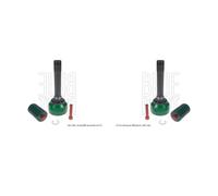 2X BLUE PRINT Kit Giunto Anteriore Per Land Rover