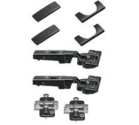 2x Blum Cerniera Set 71B3550 Onyx Nero Cerniera Fermata Angolo 110° Blumotion