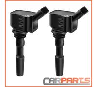 2x Bobina Accensione Benzina per Audi A1 8X1 A3 A4Q3 Seat Skoda VW Polo Passat