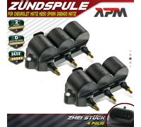 2x Bobina D'Accensione Modulo per Chevrolet Matiz M250 Spark Daewoo Klya 0.8L