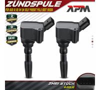 2x Bobina per Audi A1 A3 A4 Q2 Q3 VW Golf VII Passat Polo Caddy Seat Skoda