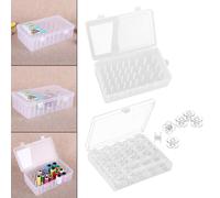 2x Bobine, Rocchetti, Custodia, Porta Filo Da Cucito