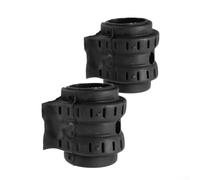 2x Boccola Barra Stabilizzatrice LR035449 per Range Rover 2x | per montaggio diretto fabbrica, riduce vibrazioni per telaio, gomma nera, 2 inclusi