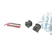 2X BOCCOLA GOMMINO BARRA STABILIZZATRICE ANTERIORE ADATTO A FORD FIESTA MK3