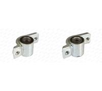 2x Boccole braccio oscillante MOOG W ŚRODKU S+D per FIAT, LANCIA LYBRA,
