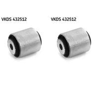 2x Boccole braccio oscillante SKF Retro S+D per FIAT, JEEP 500X, COMPASS (MP,