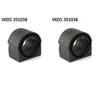 2x Boccole gomma barra stabilizzatrice SKF Davanti S+D per AUDI, SEAT, SKODA,
