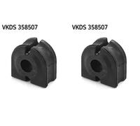 2x Boccole gomma barra stabilizzatrice SKF Davanti S+D per BMW 5 E60, 5 E61, 6