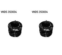 2x Boccole gomma barra stabilizzatrice SKF Davanti S+D per CITROËN, PEUGEOT 306