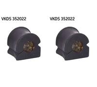 2x Boccole gomma barra stabilizzatrice SKF Davanti S+D per FIAT PANDA