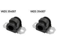 2x Boccole gomma barra stabilizzatrice SKF Davanti S+D per FORD FIESTA VI