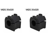 2x Boccole gomma barra stabilizzatrice SKF Davanti S+D per JAGUAR X-TYPE I