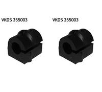 2x Boccole gomma barra stabilizzatrice SKF Davanti S+D per OPEL ASTRA G, ASTRA