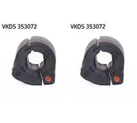 2x Boccole gomma barra stabilizzatrice SKF Davanti S+D per PEUGEOT 2008, 207,