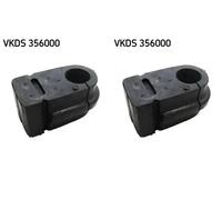 2x Boccole gomma barra stabilizzatrice SKF Davanti S+D per RENAULT CLIO III, 2